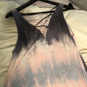 Tie dye dress